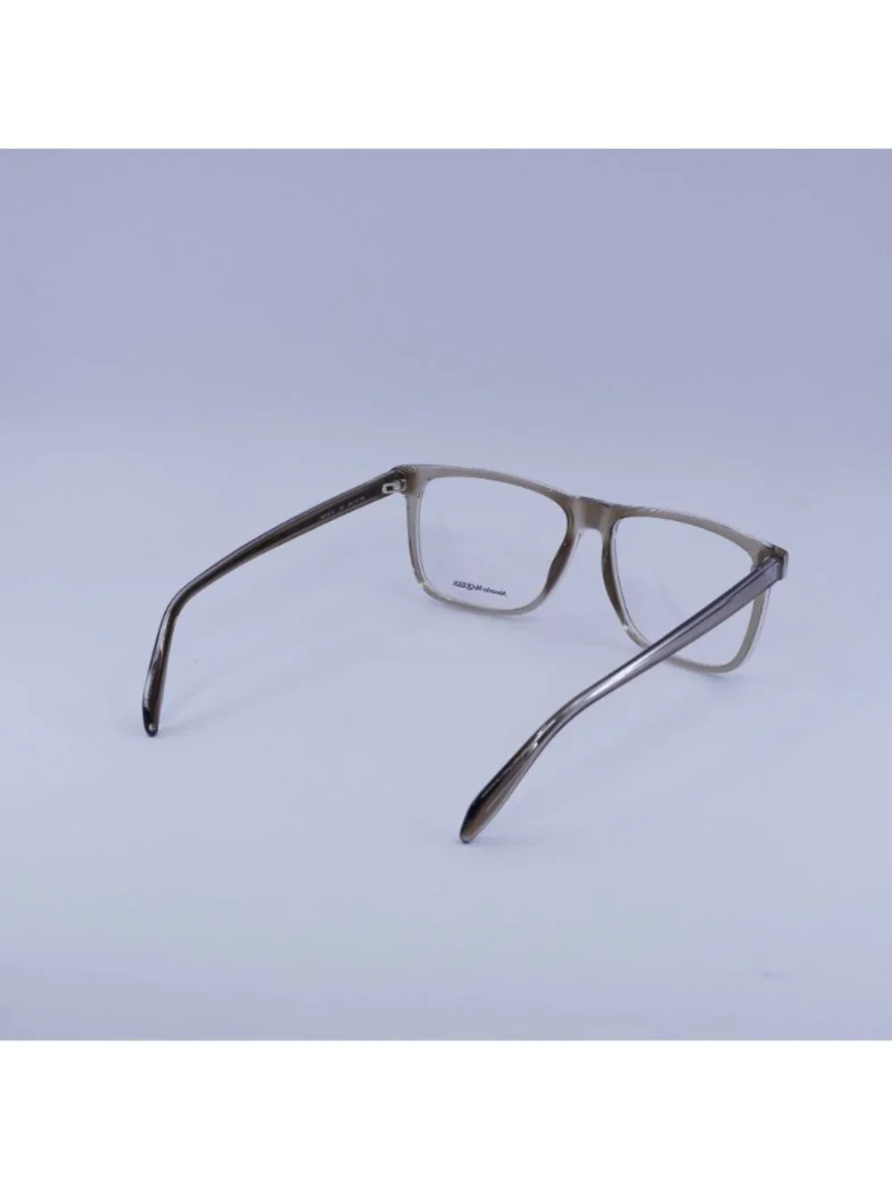 Alexander McQueen AM0247O 002 Eyeglasses Transparent Brown 56mm